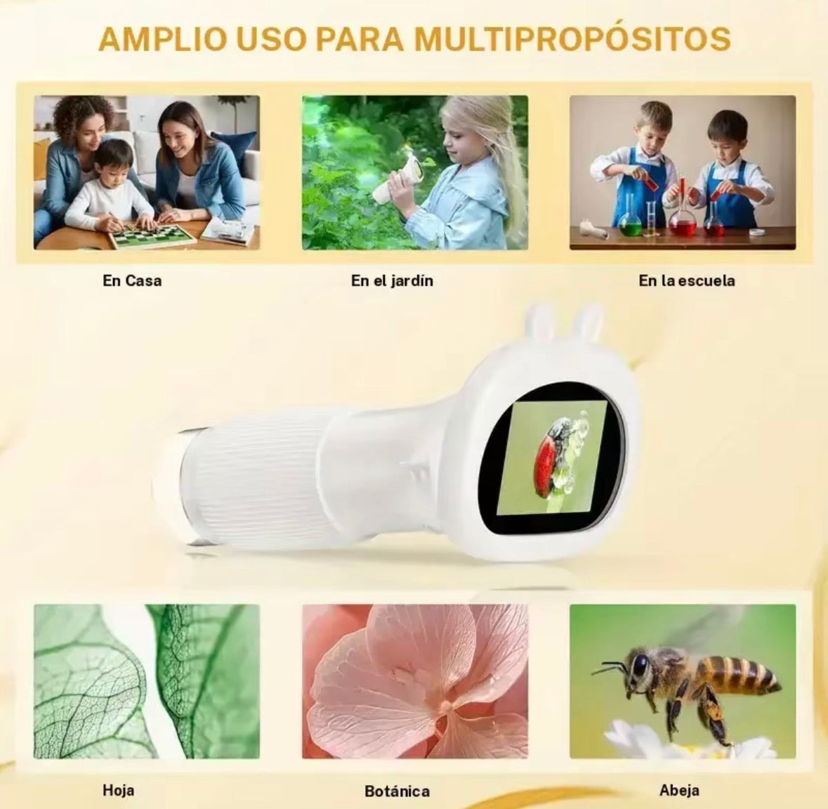 Microscopio Digital X1000 Magnificacion