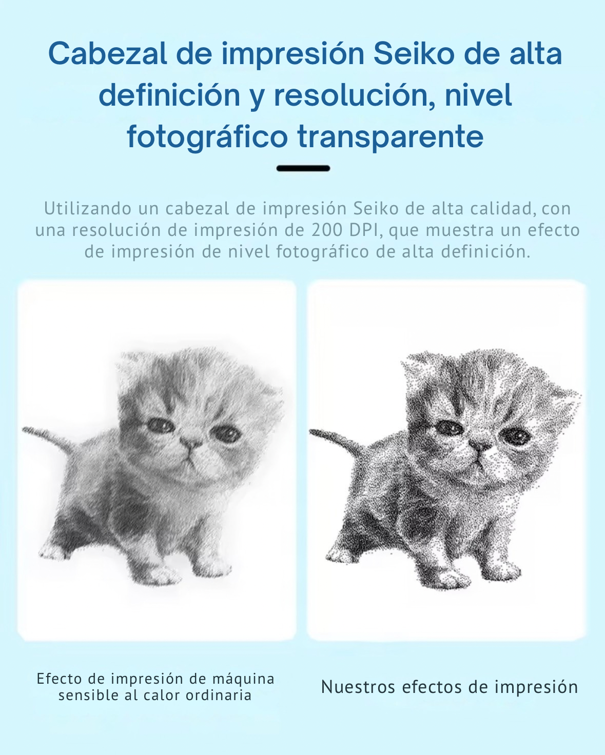 Mini impresora Portátil